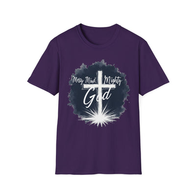 Messy Mind, Mighty God T-Shirt - Soft Unisex Tee