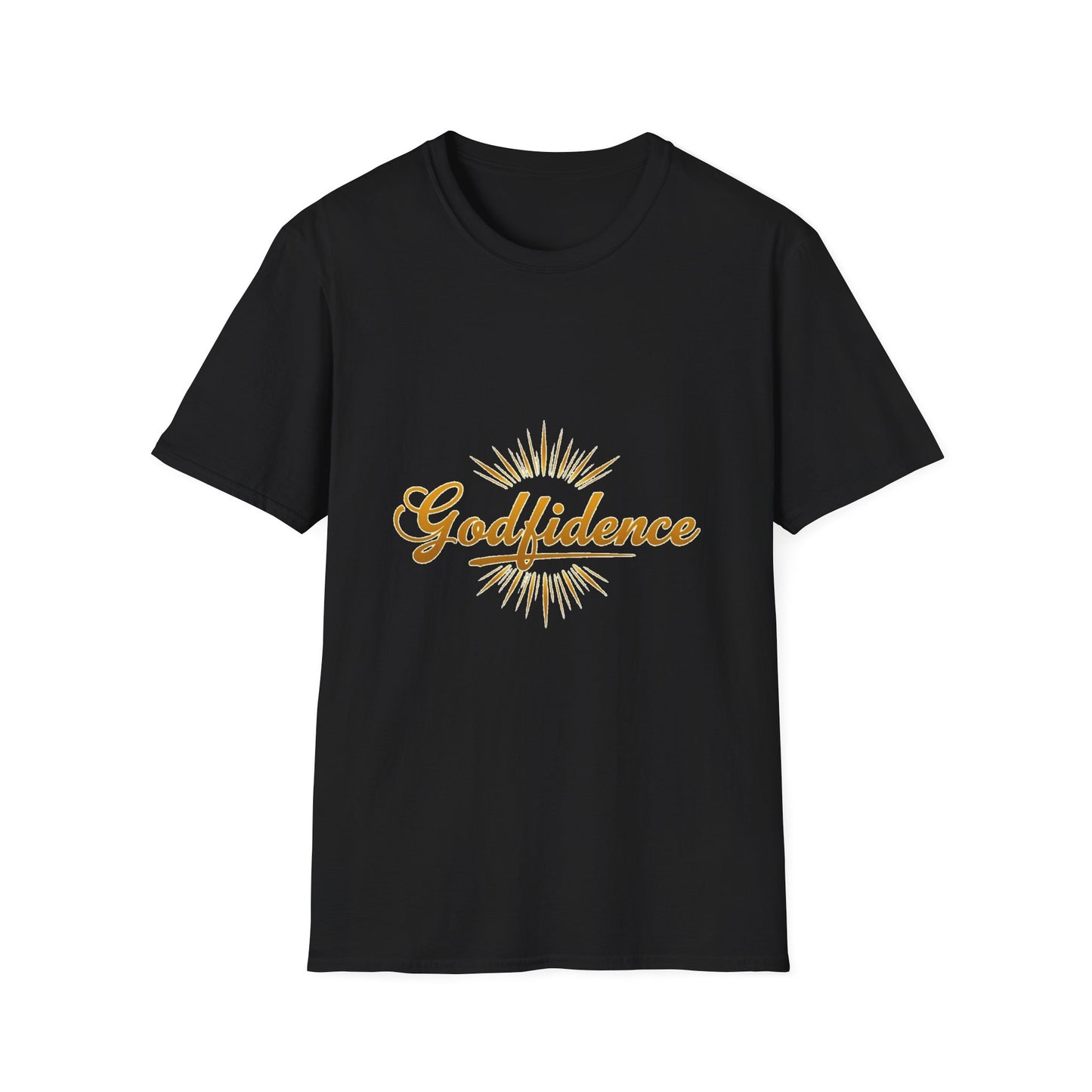 Godfidence Christian T-Shirt – Faith Over Fear Inspirational Christian Tee