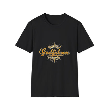 Godfidence Christian T-Shirt – Faith Over Fear Inspirational Christian Tee