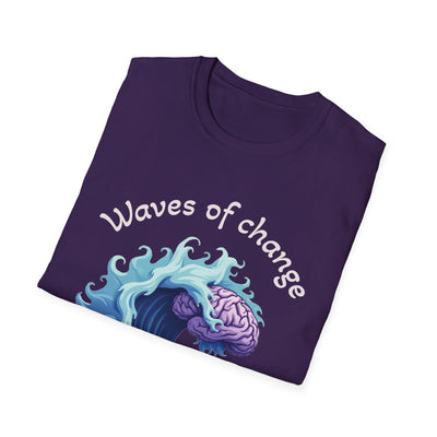Waves of Change T-Shirt - Soft Unisex Tee