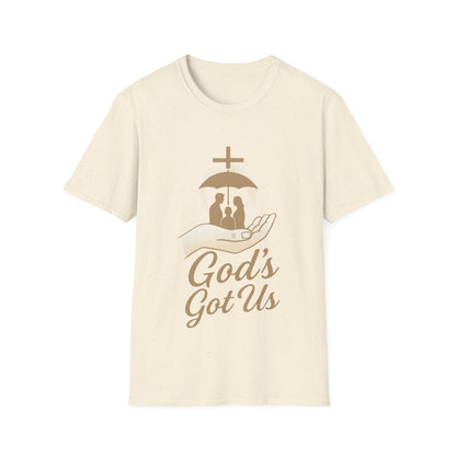 God’s Got Us Christian T-Shirt – Faith Family Protection Cross Shirt