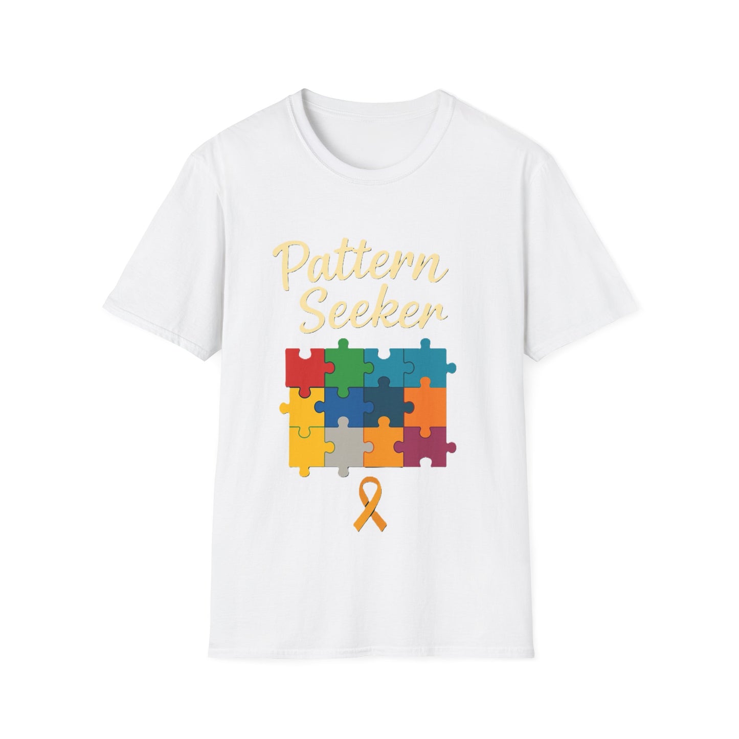 Pattern Seeker Autism Awareness T-Shirt – Neurodiversity Puzzle Piece Tee