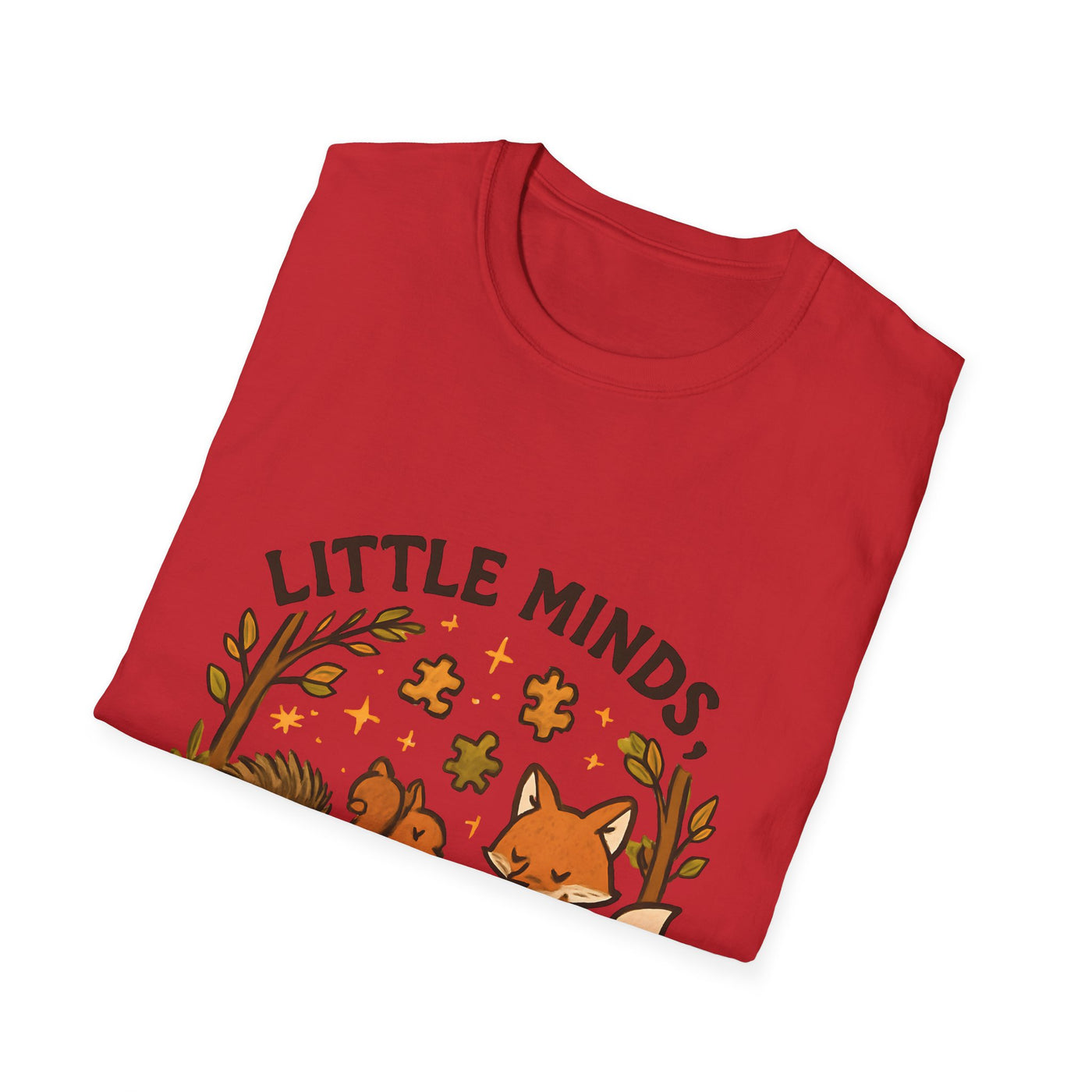 Little Minds, Big Wonders, Neurodivergent T-Shirt - Soft Unisex Tee