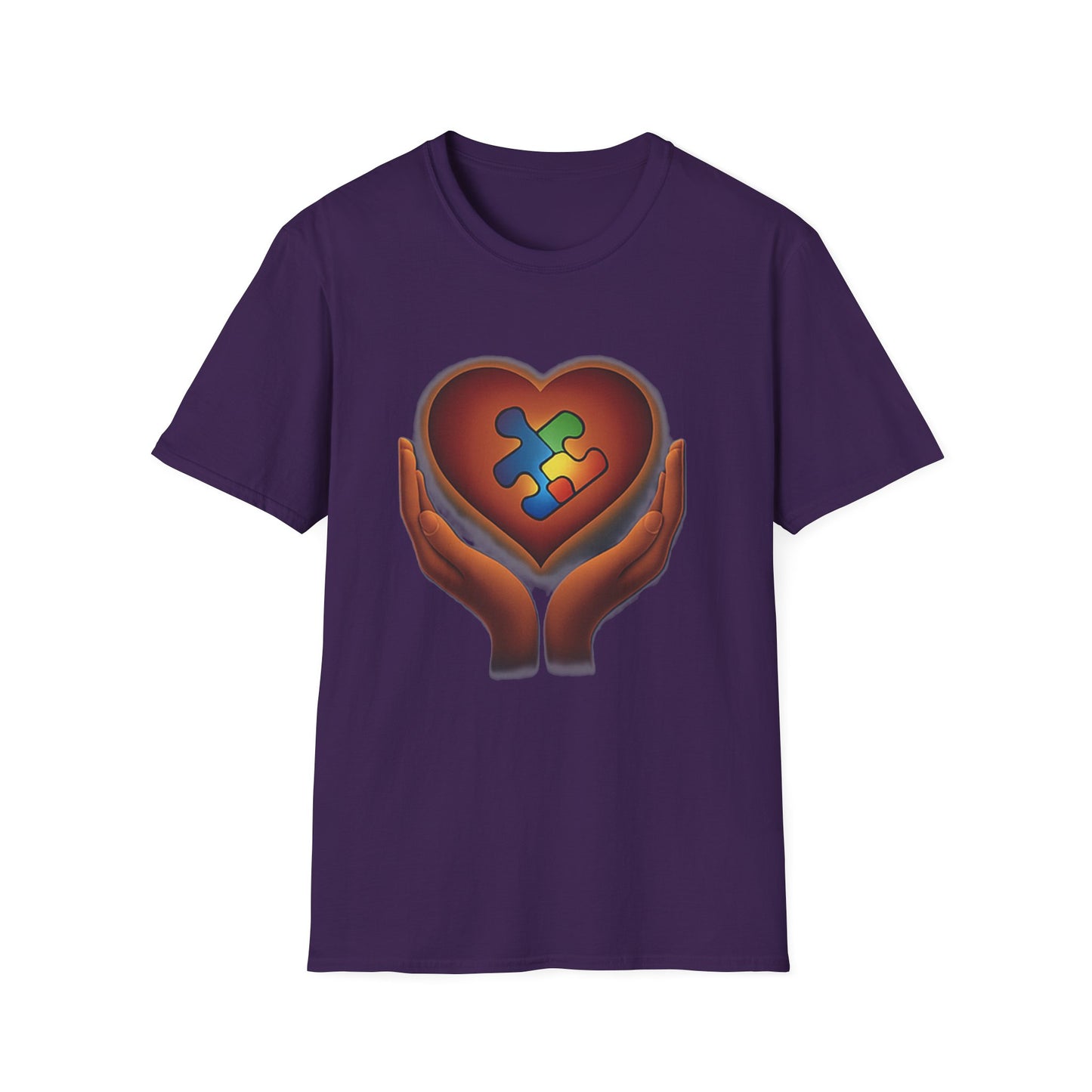 Puzzle Heart Hands Shirt – Love, Autism Awareness & Support T-shirt