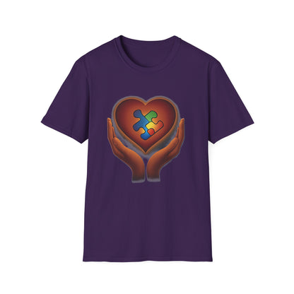 Puzzle Heart Hands Shirt – Love, Autism Awareness & Support T-shirt