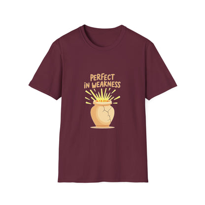 Perfect in Weakness Shirt – Inspirational T-shirt Embracing Strength Through Imperfection  Alternative Title Options