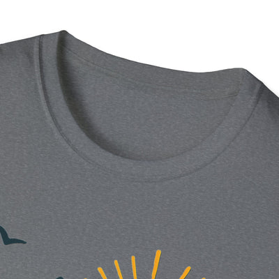 Father And Child Hiking T-Shirt - Soft Unisex Tee