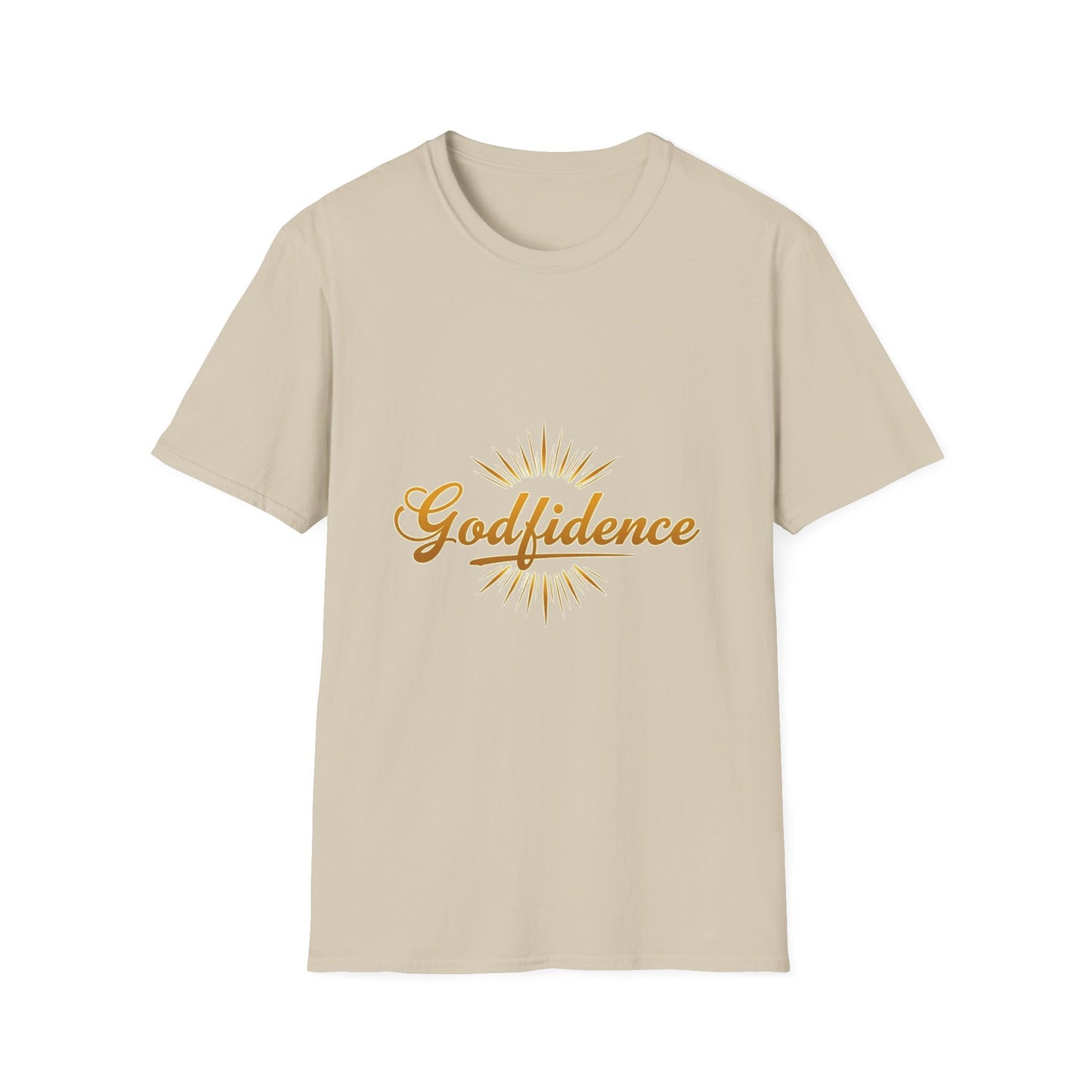 Godfidence Christian T-Shirt – Faith Over Fear Inspirational Christian Tee