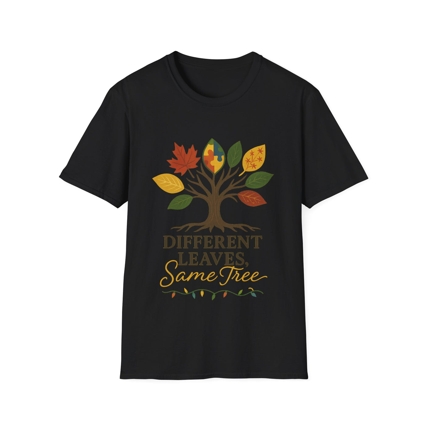 Different Leaves Same Tree T-Shirt - Soft Unisex Tee