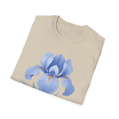 Iris Bloom T-Shirt - Soft Unisex Tee