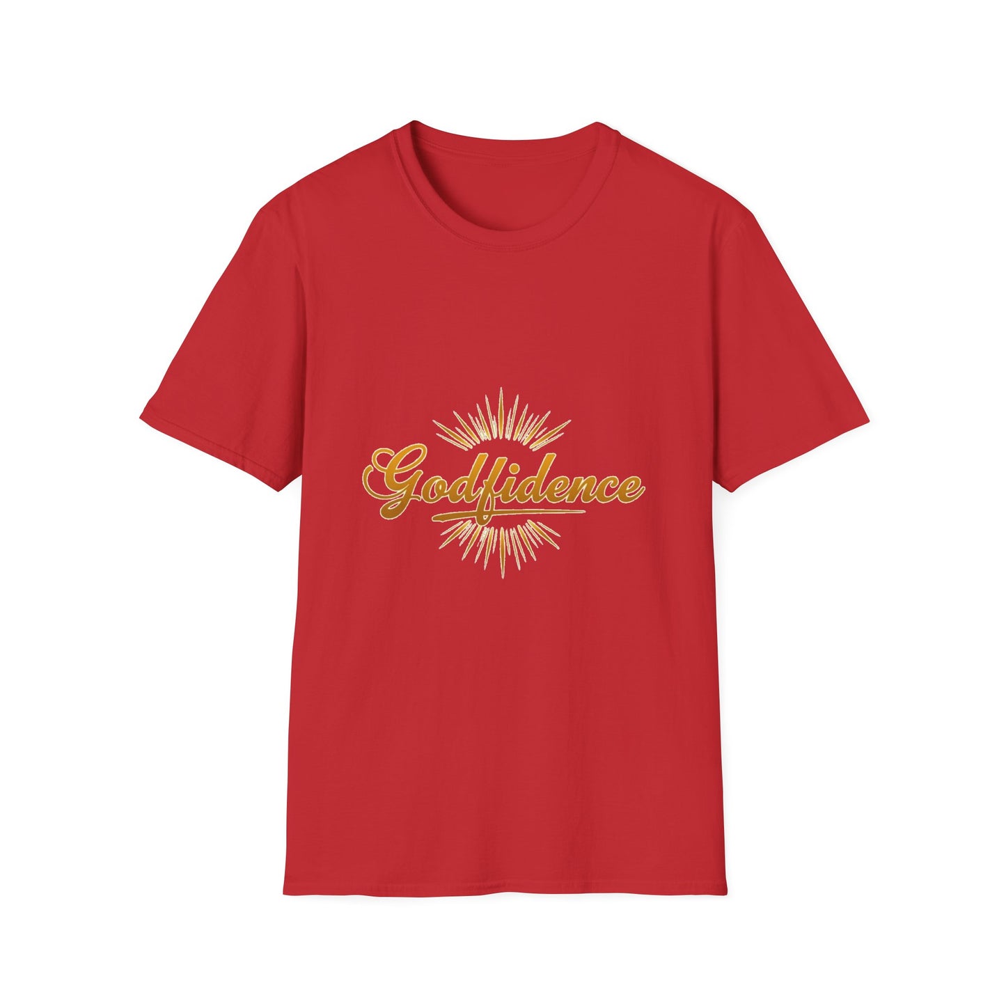 Godfidence Christian T-Shirt – Faith Over Fear Inspirational Christian Tee
