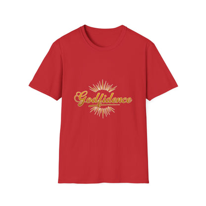 Godfidence Christian T-Shirt – Faith Over Fear Inspirational Christian Tee