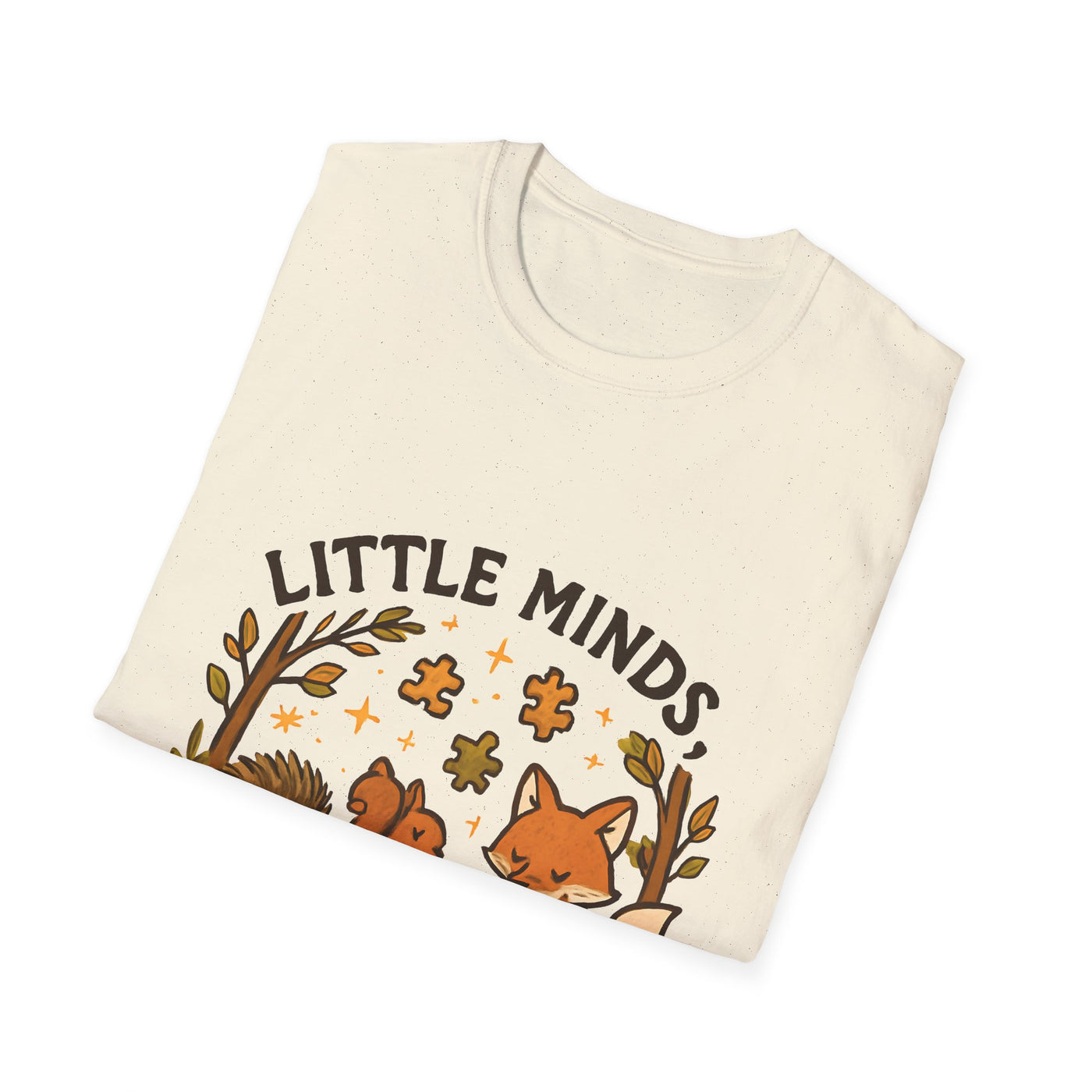 Little Minds, Big Wonders, Neurodivergent T-Shirt - Soft Unisex Tee