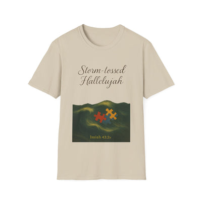 Storm Tossed Hallelujah T-Shirt - Soft Unisex Tee