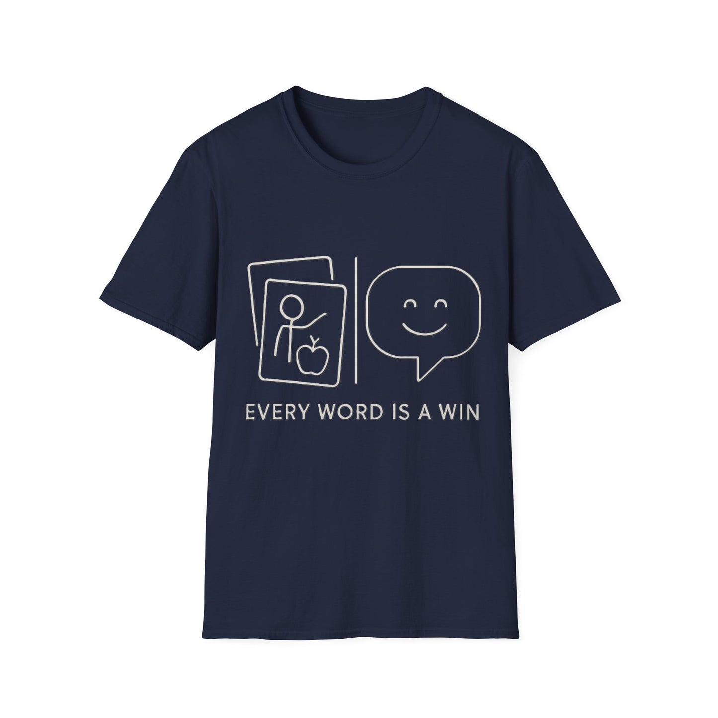 Every Word Is a Win – Autism Communication Progress T-Shirt
