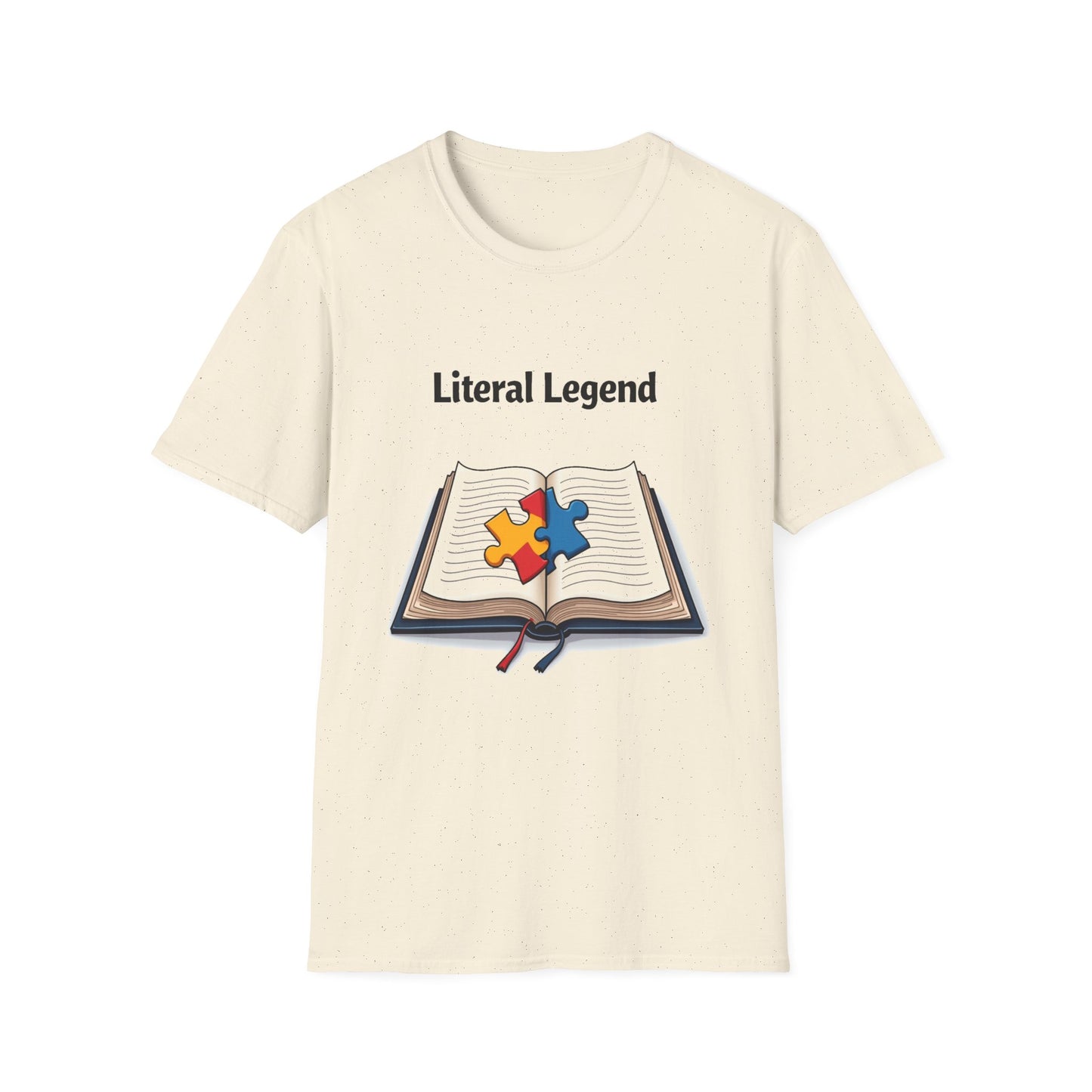 Literal Legend Shirt – Puzzle Piece Design for Autism Advocacy and Pride