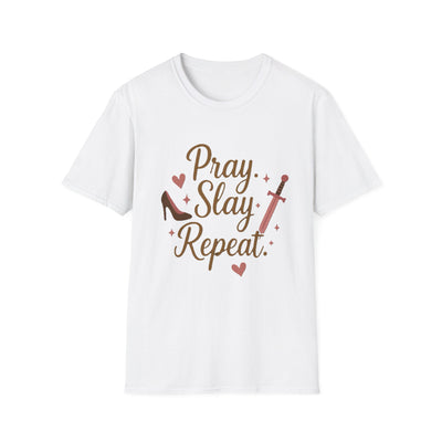 Pray Slay Repeat T-Shirt - Soft Women's Tee