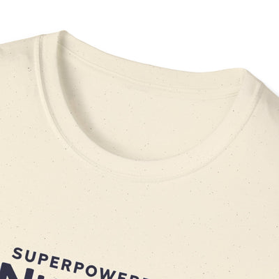 Superpowered By Numbers T-Shirt - Soft Unisex Tee