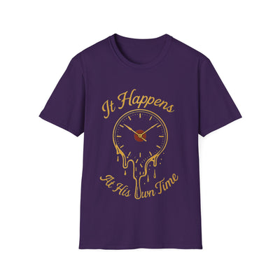At His Own Time T-Shirt - Soft Unisex Tee