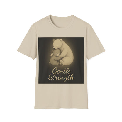 Gentle Strength Shirt – Bear & Cub T-Shirt for Compassion, Love, and Family