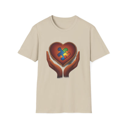 Puzzle Heart Hands Shirt – Love, Autism Awareness & Support T-shirt