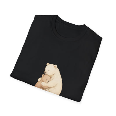 Gentle Strength Bear T-Shirt - Soft Unisex Tee, Comfort Wear