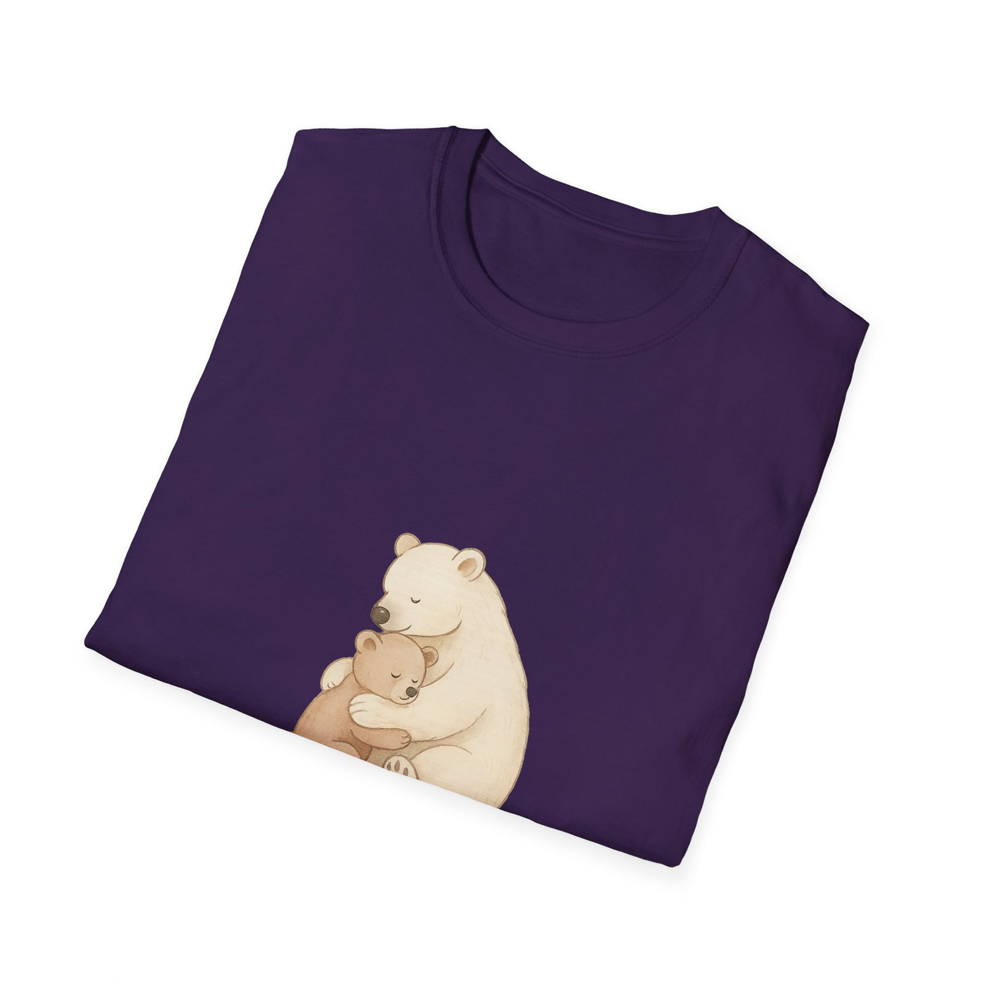 Gentle Strength Bear T-Shirt - Soft Unisex Tee, Comfort Wear