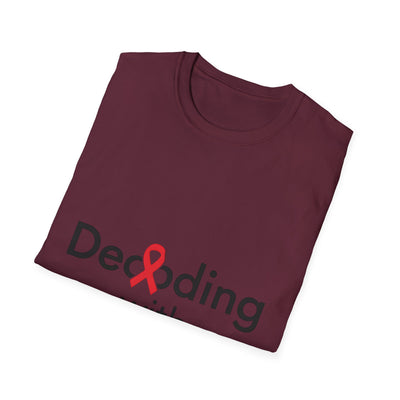 Decoding with Courage Dyslexia Awareness T-Shirt - Soft Unisex Tee