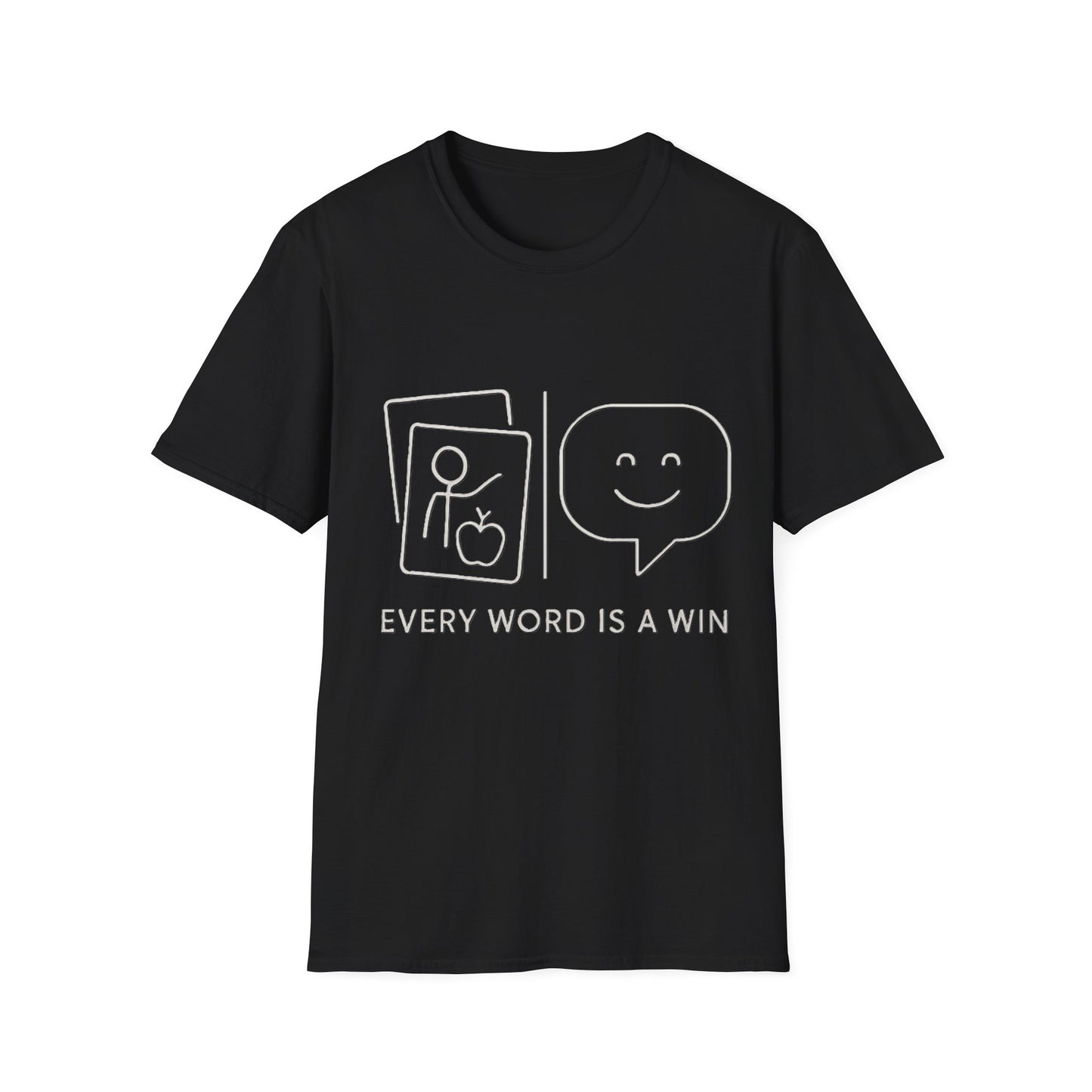 Every Word Is a Win – Autism Communication Progress T-Shirt