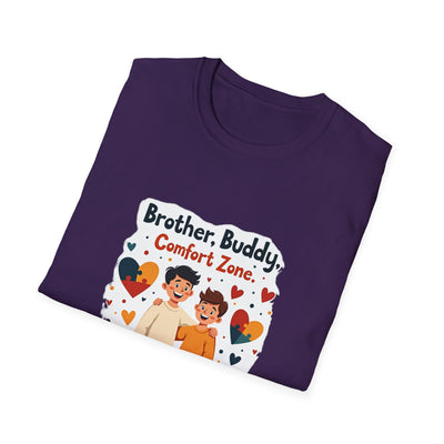 Brother, Buddy, Comfort Zone T-Shirt - Soft Casual Tee