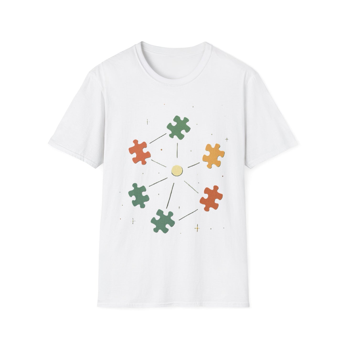 Puzzle Pieces of Unity Shirt – Autism Awareness & Inclusion T-Shirt | Celebrating Neurodiversity