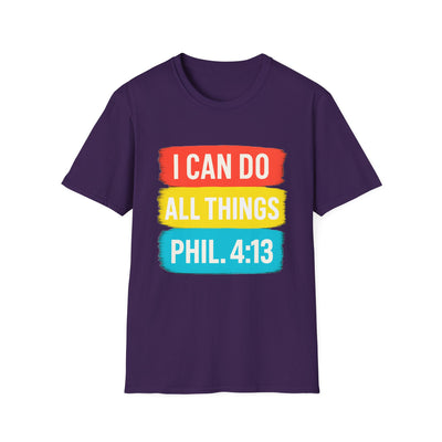 I Can Do All Things T-Shirt - Soft Unisex Tee