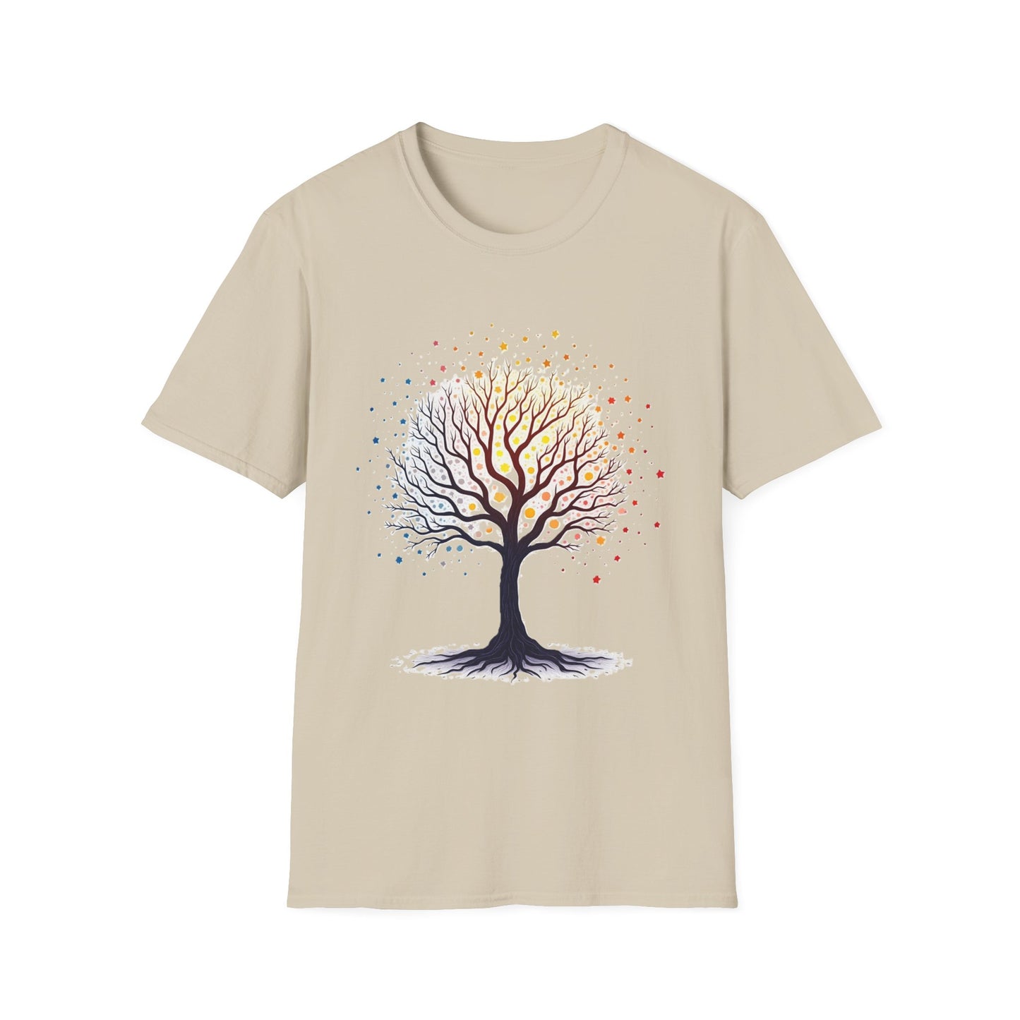Colorful Tree of Life T-Shirt – Artistic Nature & Growth Graphic Tee