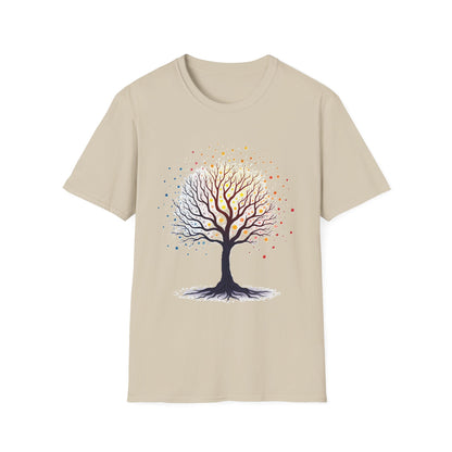 Colorful Tree of Life T-Shirt – Artistic Nature & Growth Graphic Tee