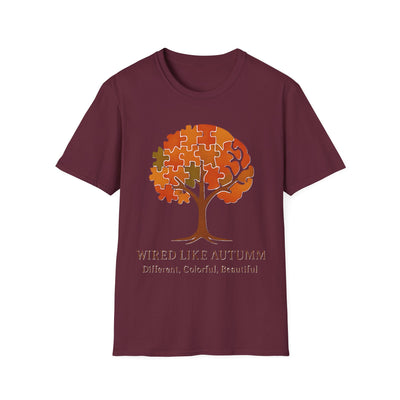 Wired Like Autumn T-Shirt - Soft Unisex Tee
