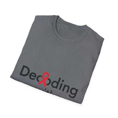 Decoding with Courage Dyslexia Awareness T-Shirt - Soft Unisex Tee
