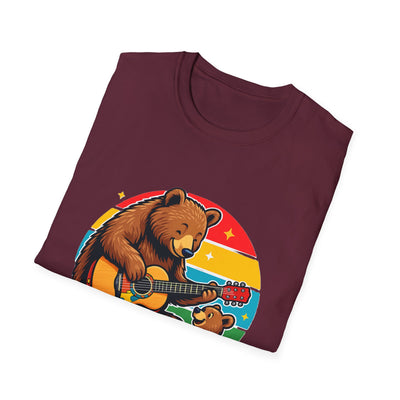 Papa Bear T-Shirt - Soft CasualTee