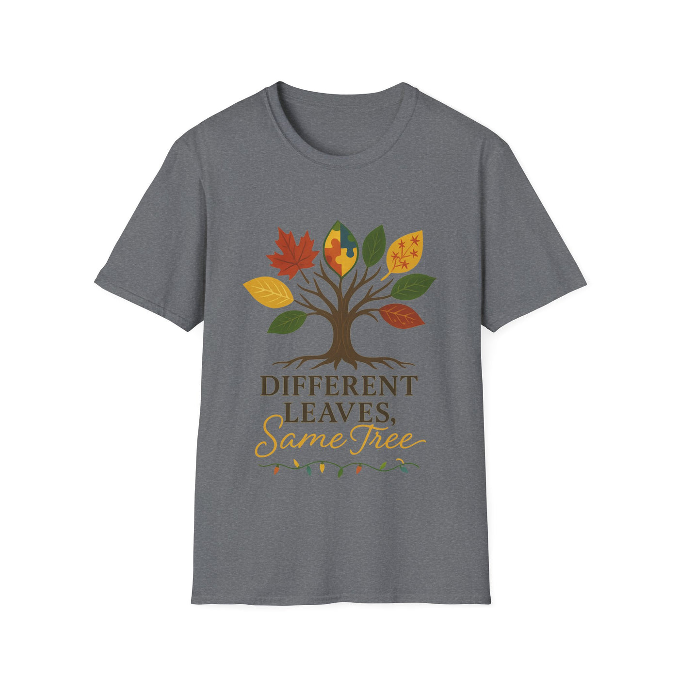 Different Leaves Same Tree T-Shirt - Soft Unisex Tee