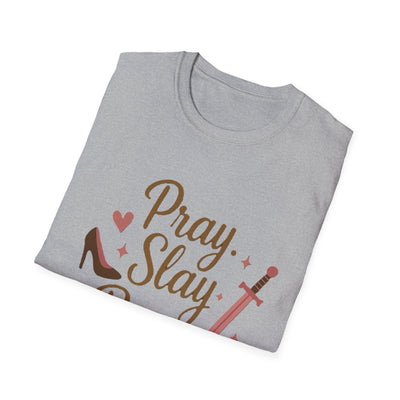 Pray Slay Repeat T-Shirt - Soft Women's Tee