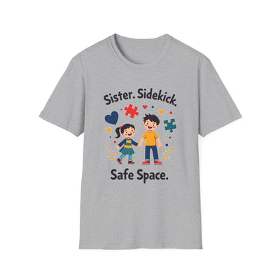 Sister, Sidekick, Safe Space T-Shirt - Soft Ladies Tee