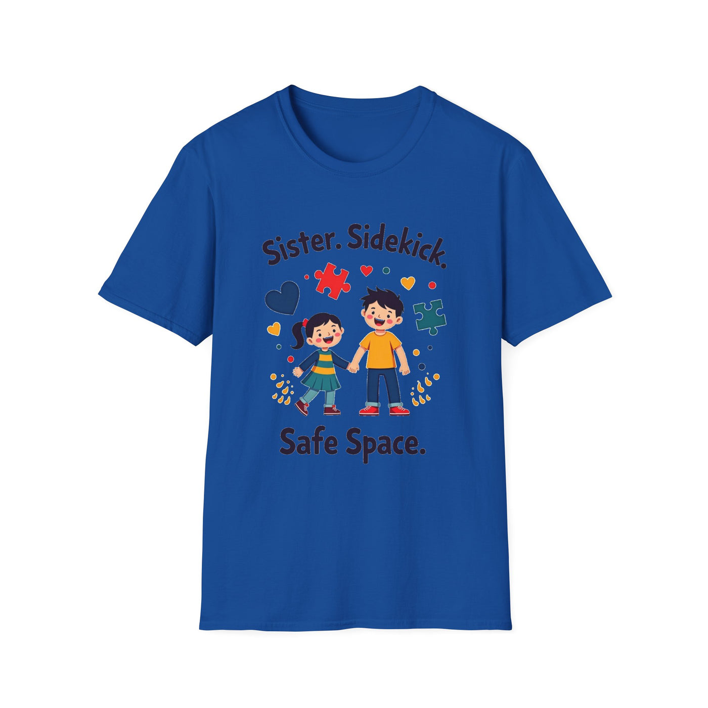 Sister, Sidekick, Safe Space T-Shirt - Soft Ladies Tee