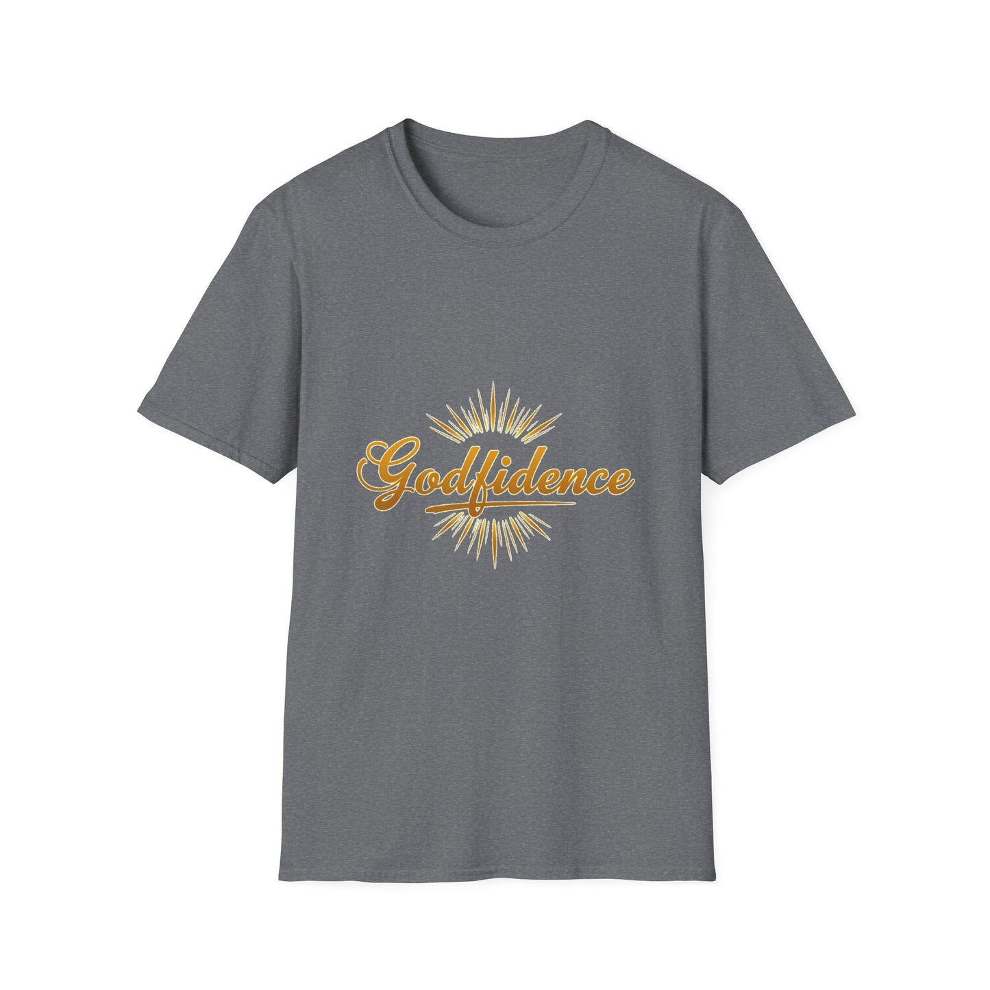 Godfidence Christian T-Shirt – Faith Over Fear Inspirational Christian Tee
