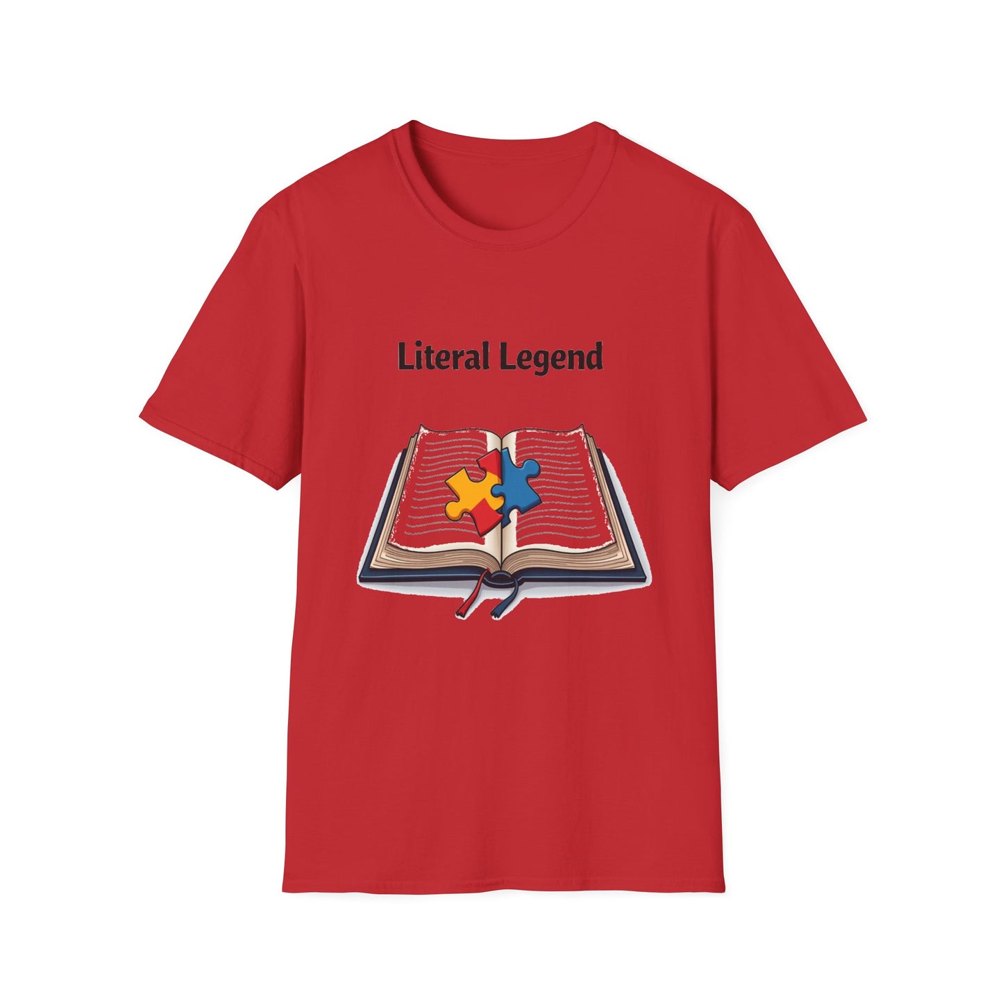 Literal Legend Shirt – Puzzle Piece Design for Autism Advocacy and Pride