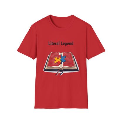 Literal Legend Shirt – Puzzle Piece Design for Autism Advocacy and Pride