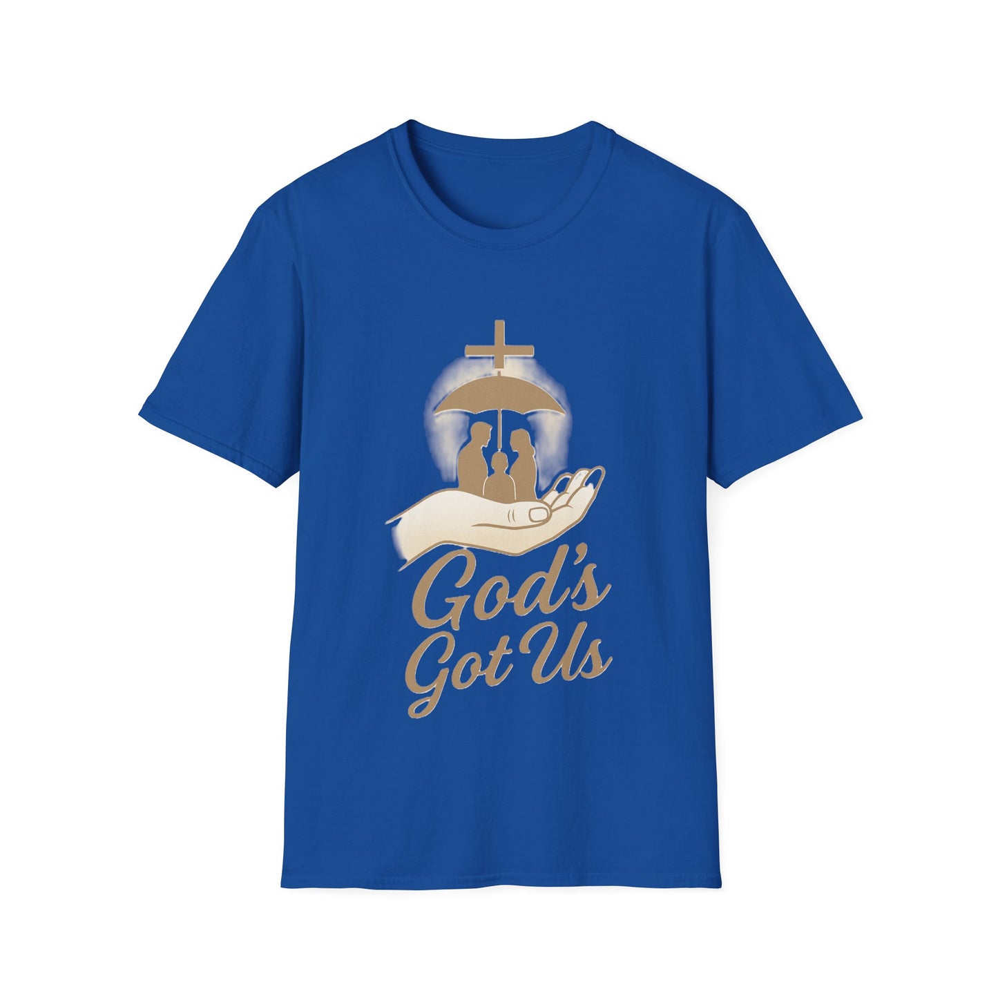 God’s Got Us Christian T-Shirt – Faith Family Protection Cross Shirt