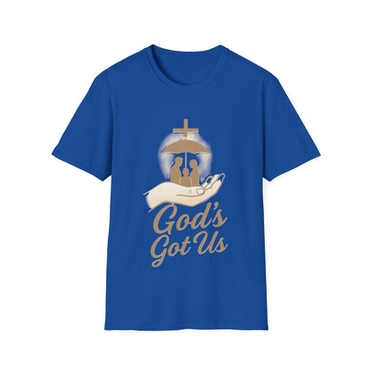 God’s Got Us Christian T-Shirt – Faith Family Protection Cross Shirt