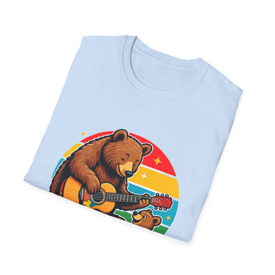 Papa Bear T-Shirt - Soft CasualTee