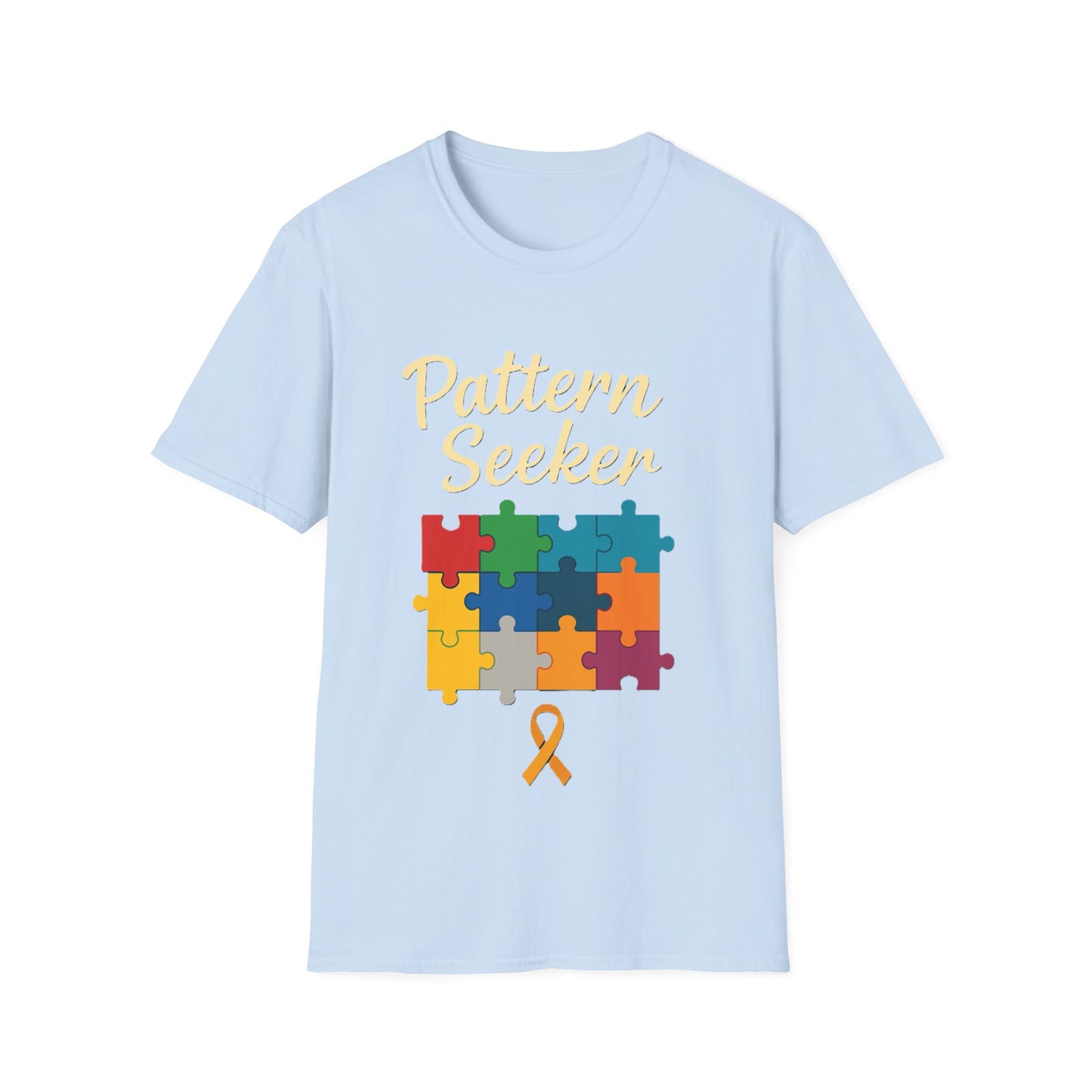 Pattern Seeker Autism Awareness T-Shirt – Neurodiversity Puzzle Piece Tee