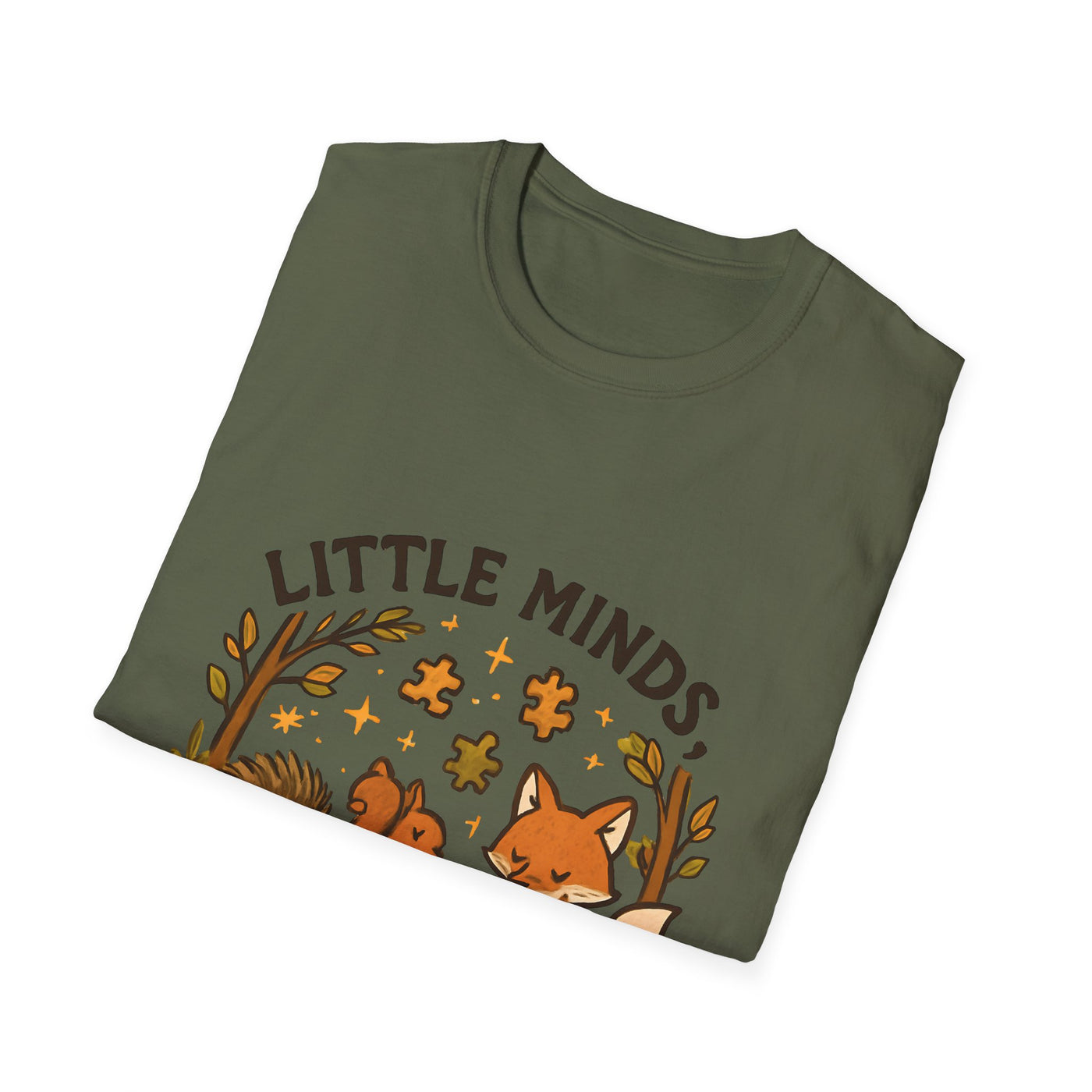 Little Minds, Big Wonders, Neurodivergent T-Shirt - Soft Unisex Tee
