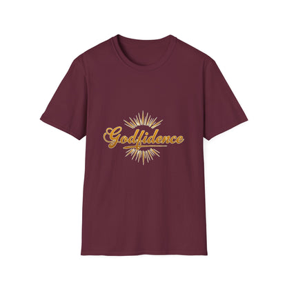 Godfidence Christian T-Shirt – Faith Over Fear Inspirational Christian Tee